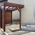サイクルポート　天然木　愛知