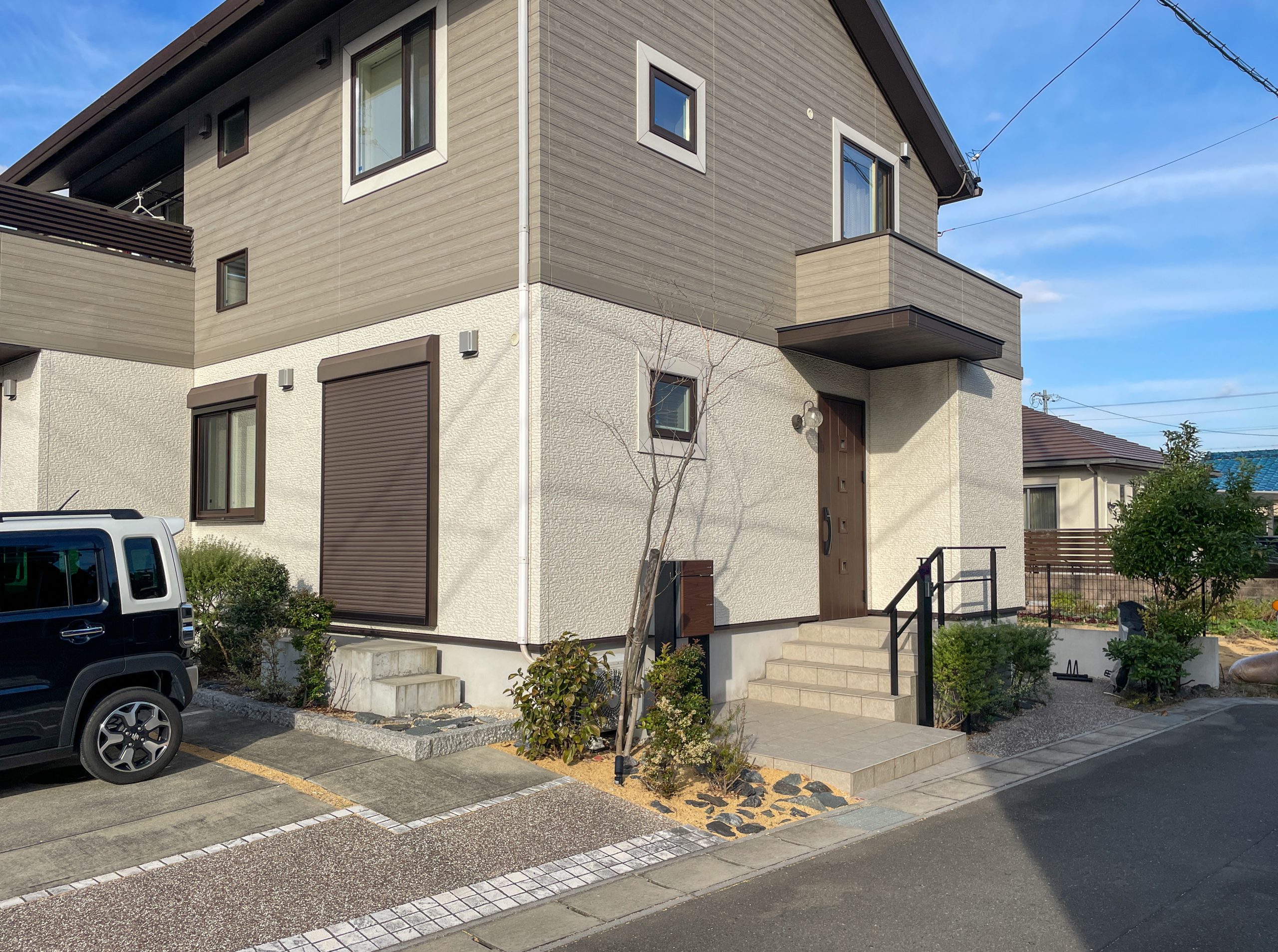 外構リフォーム　ビフォーアフター　愛知県