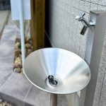 小牧市　新築外構　かわいい　水栓