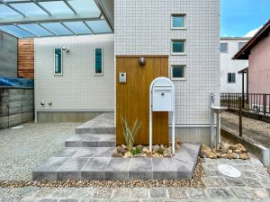 小牧市　新築外構　かわいい　北欧ナチュラル