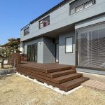 愛知　ウッドデッキ　犬