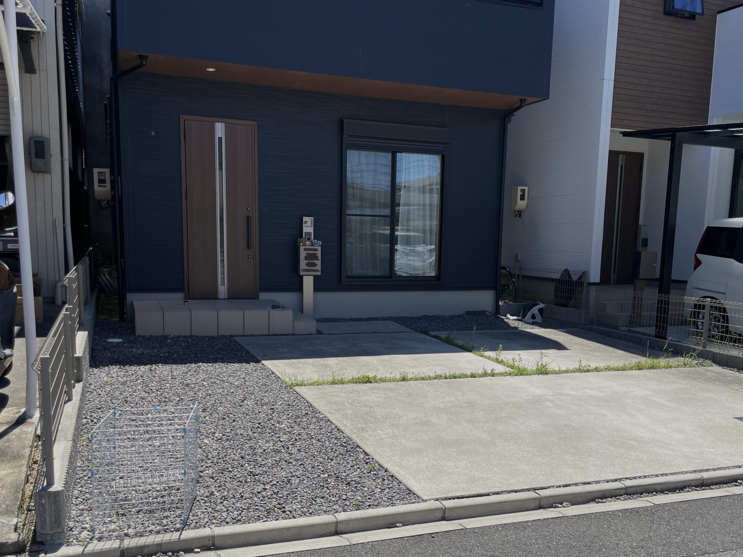 愛知県　名古屋市　庭　デッキ　リフォーム
