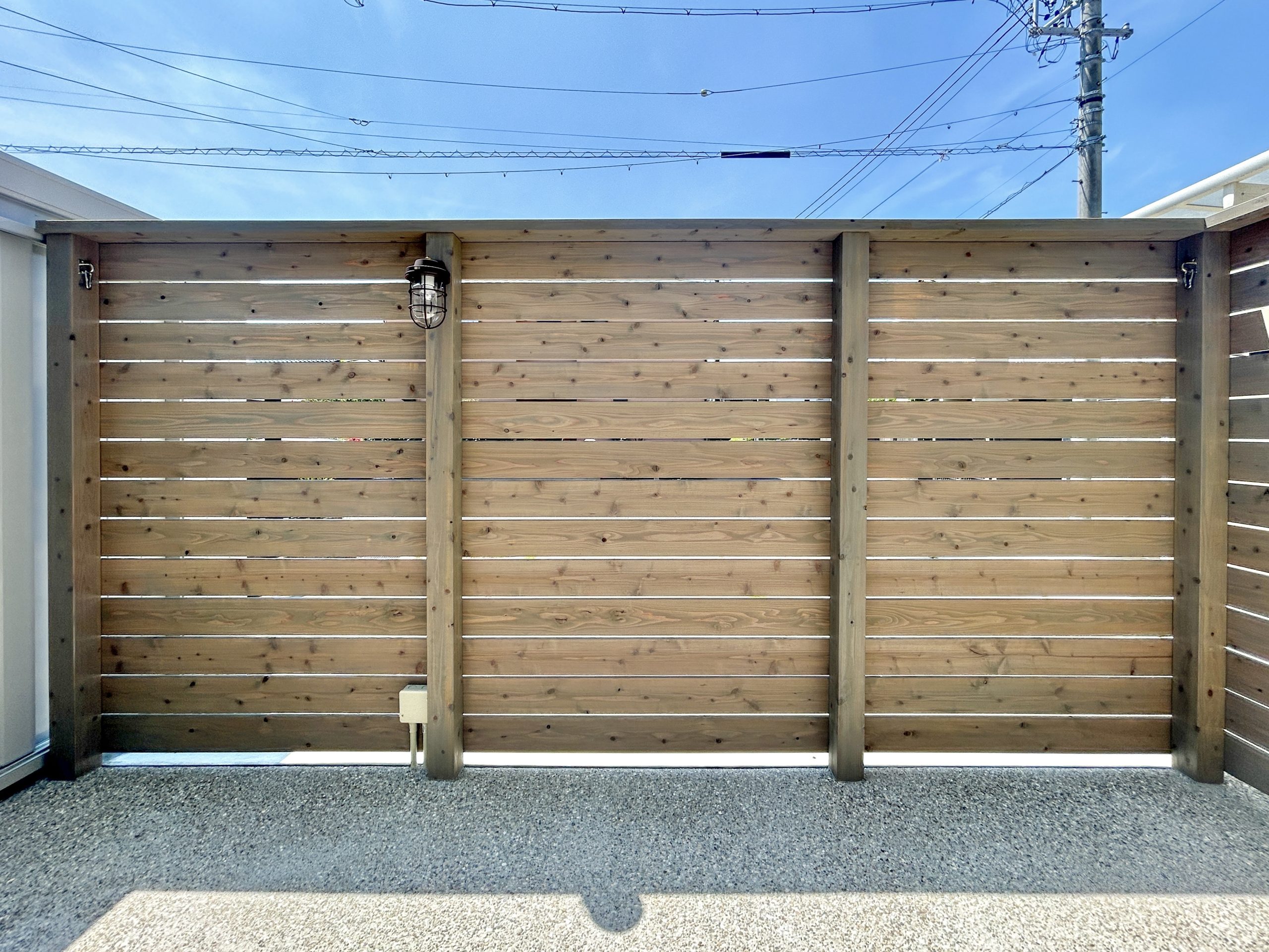 愛知県　半田市　目隠しフェンス　リフォーム
