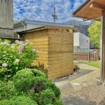 愛知県　名古屋市　庭工事　リフォーム　自転車置き場