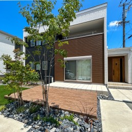 名古屋市　愛知県　庭リフォーム　人工芝