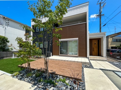 名古屋市　愛知県　庭リフォーム　人工芝
