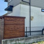 愛知　自転車置き場　サイクルポート　木製