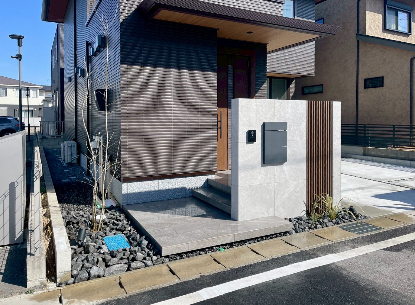 愛知県　豊田市 積水ハウス　外構　デザイン